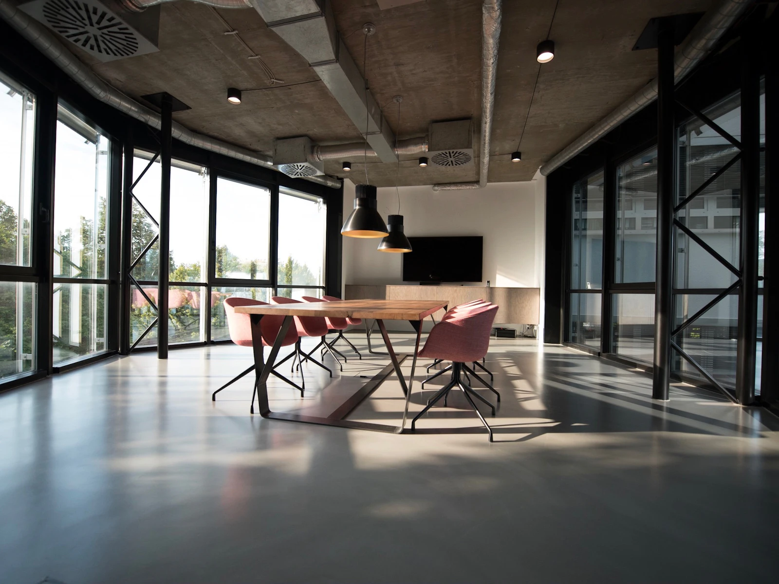 A modern independent digital studio workspace